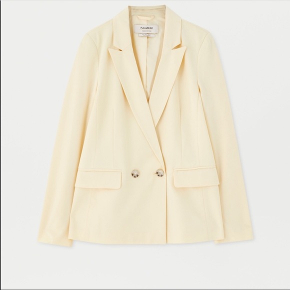 Light yellow blazer - Picture 2 of 3